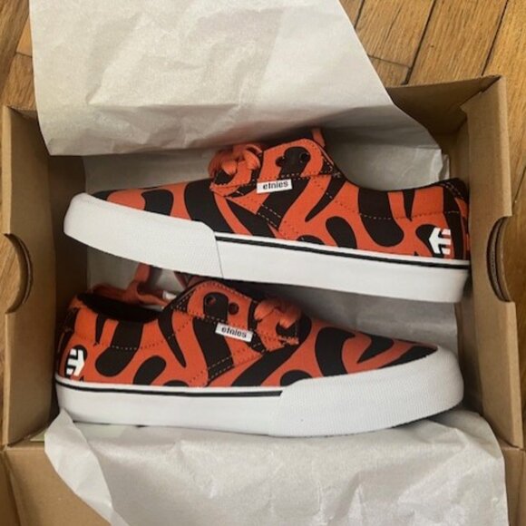 New in Box! Etnies Unisex (Women 8.5/Men 7) - Jameson Vulc X Burn Slow BMX - Picture 1 of 5